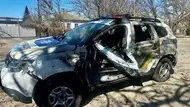 Дрон РФ поранив шістьох поліцейських у Нікополі