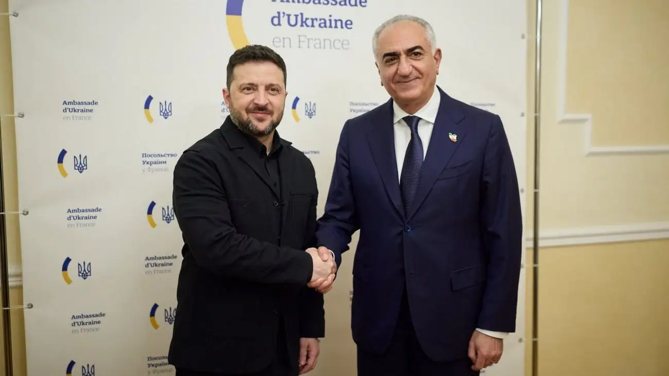 Зеленский встретился с наследным принцем Ирана: тот попросил разговора с глазу на глаз