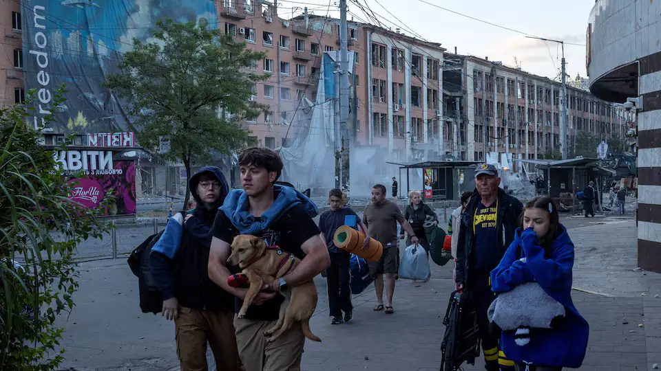41 ракета і 125 дронів: масштаб нічного удару по Києвую. ФОТО Reuters