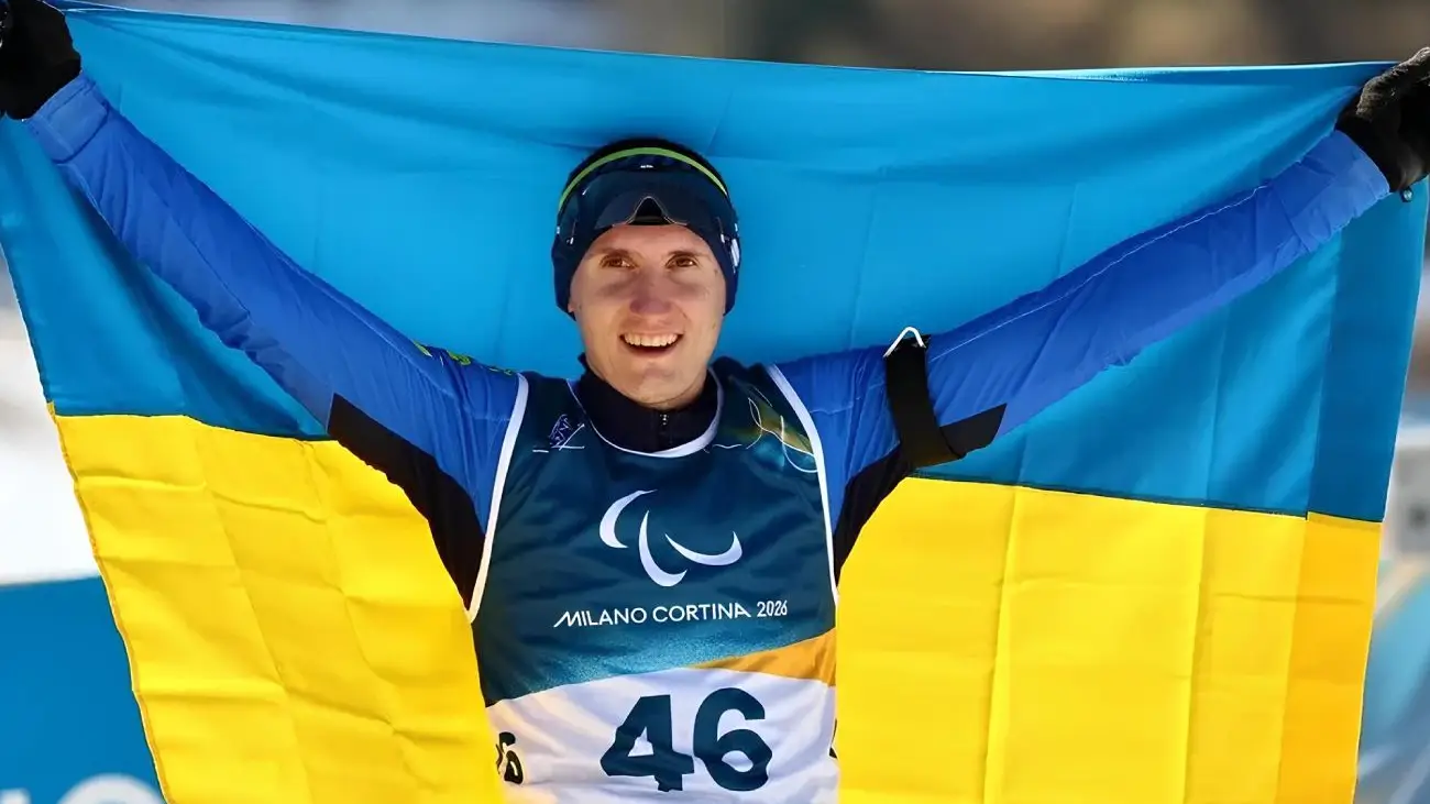 Українець Тарас Радь здобув третю медаль на Паралімпіаді-2026