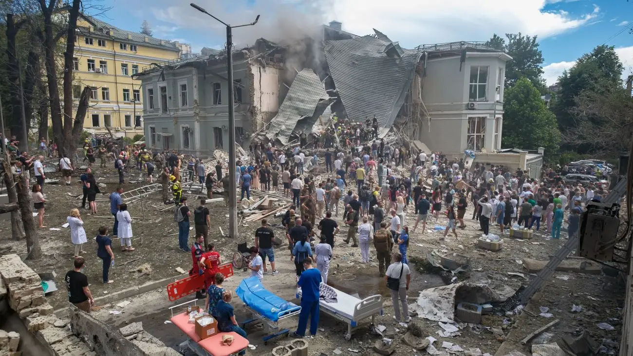 Назвали офіцера РФ, відповідального за удар по «Охматдиту», якого після атаки підвищили