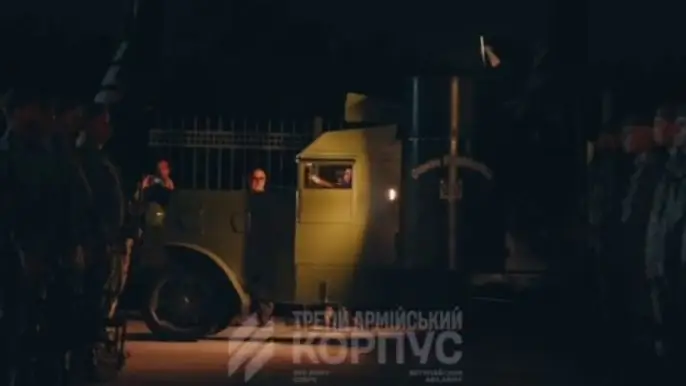 ФОТО! Білецький очолив прощання з Коновальцем: прах привезли на броньовику