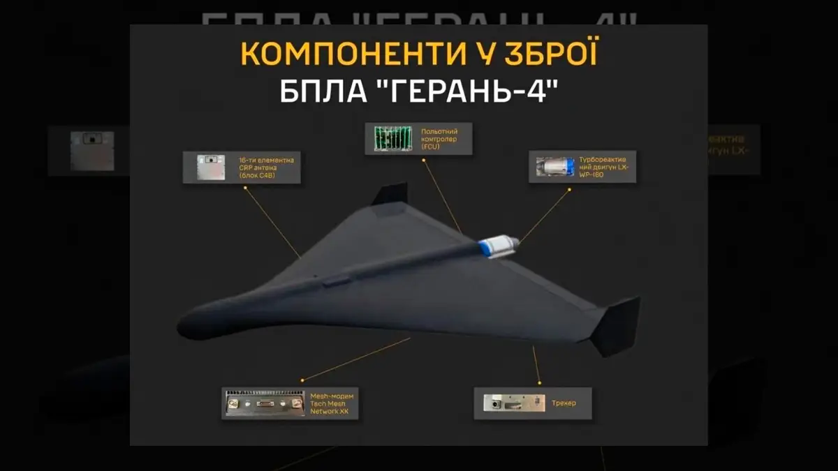 Нова «Герань-4» від рф: ГУР розкрило, чим небезпечний цей дрон