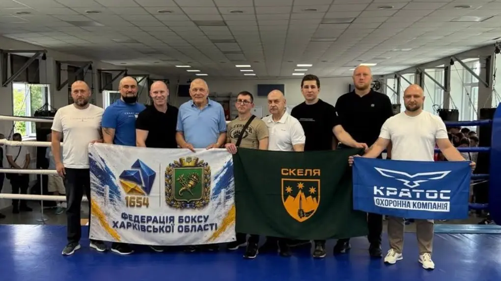 Полк «Скеля» підтримав чемпіонат Харківщини з боксу серед юніорів
