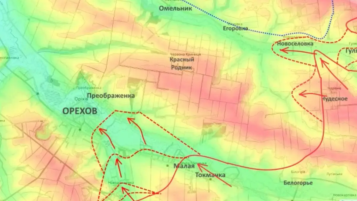 Російські ДРГ проникли в Оріхів: групи по 2–5 окупантів закріплюються в будівлях