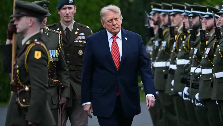 Трамп заявив, що об’єднання Ірландії було б «фантастичною» подією, торкнувшись цієї чутливої ​​теми під час візиту цими вихідними.