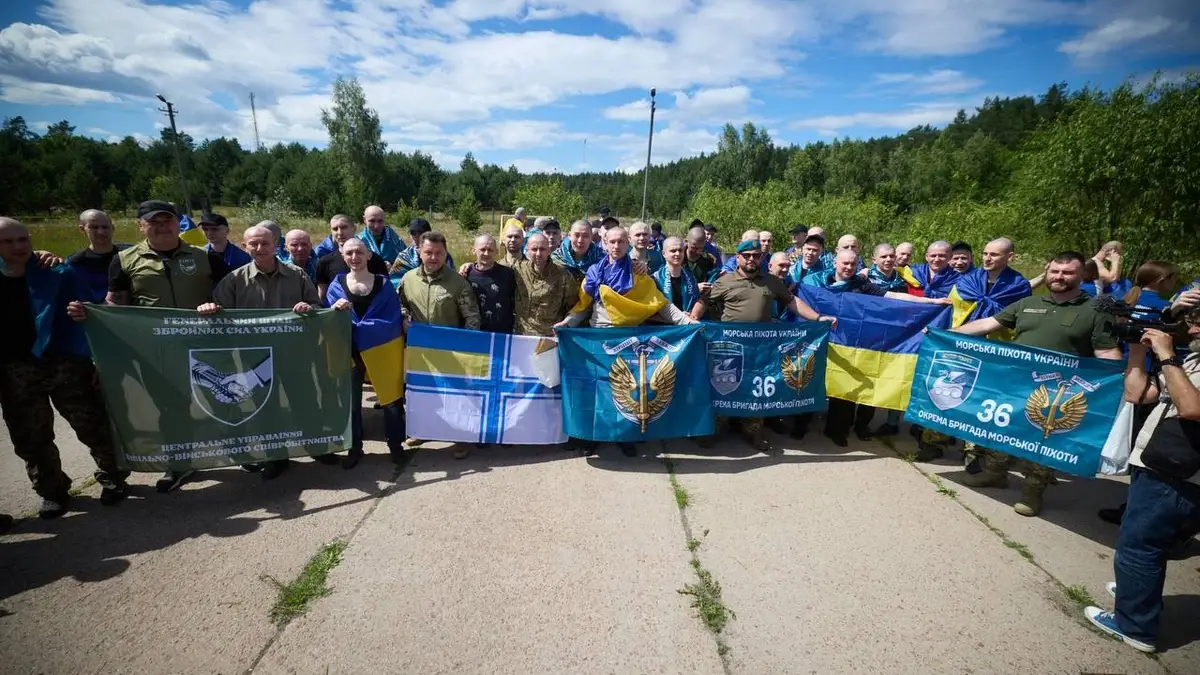Україна повернула з російського полону 160 військових: серед них оборонці Маріуполя