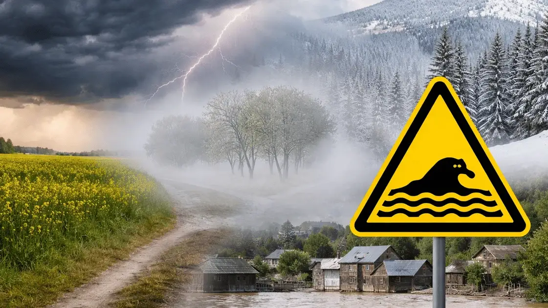 Україну накриють грози, град і шквали: де чекати небезпечної погоди
