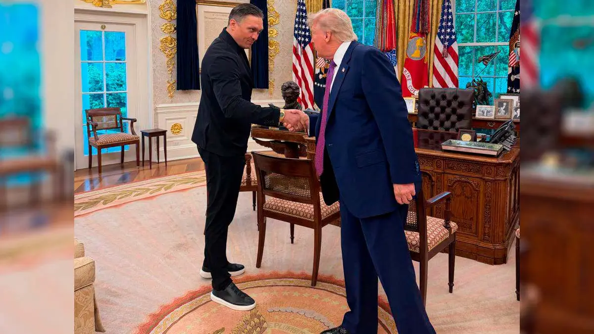 Усик у Білому домі: Трамп прийняв українського чемпіона в Овальному кабінеті