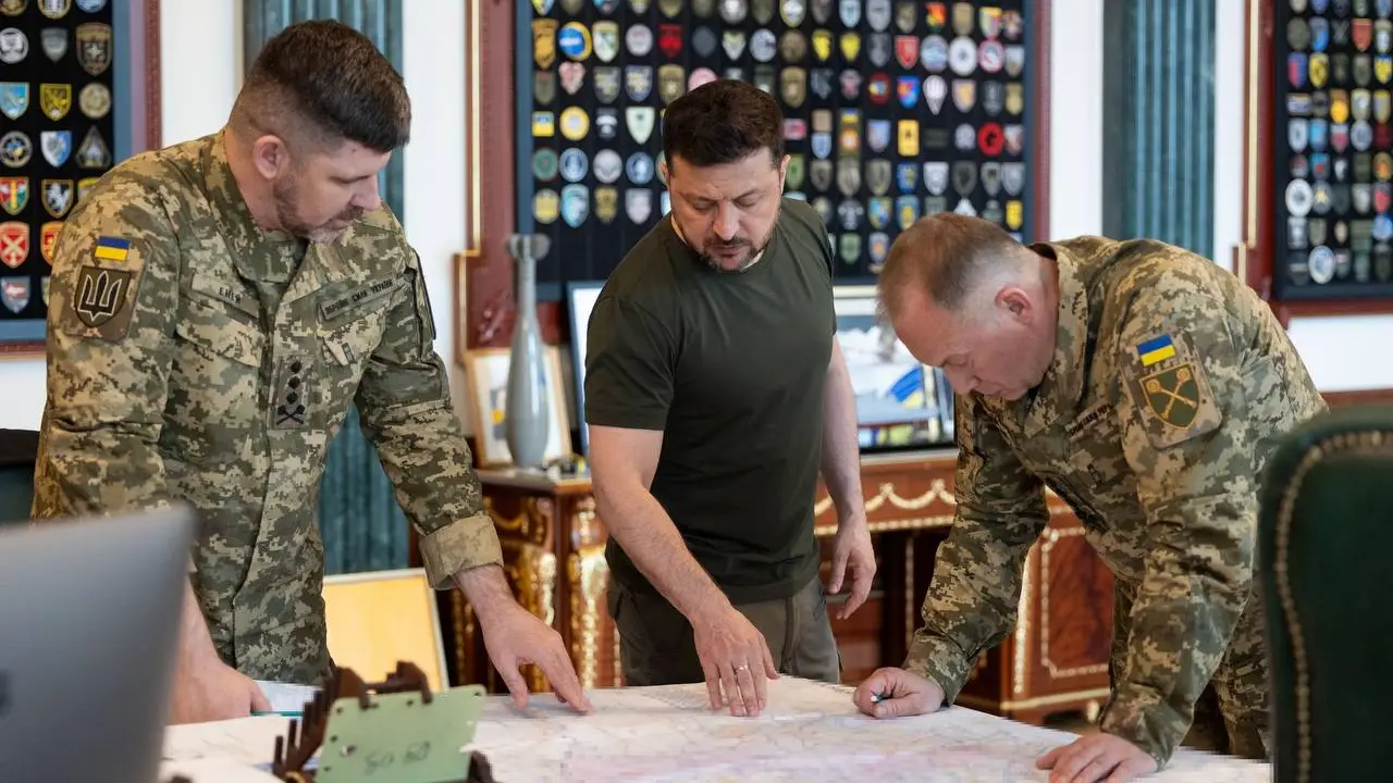 Зеленський відзначив 425-й полк «Скеля» після наради щодо фронту