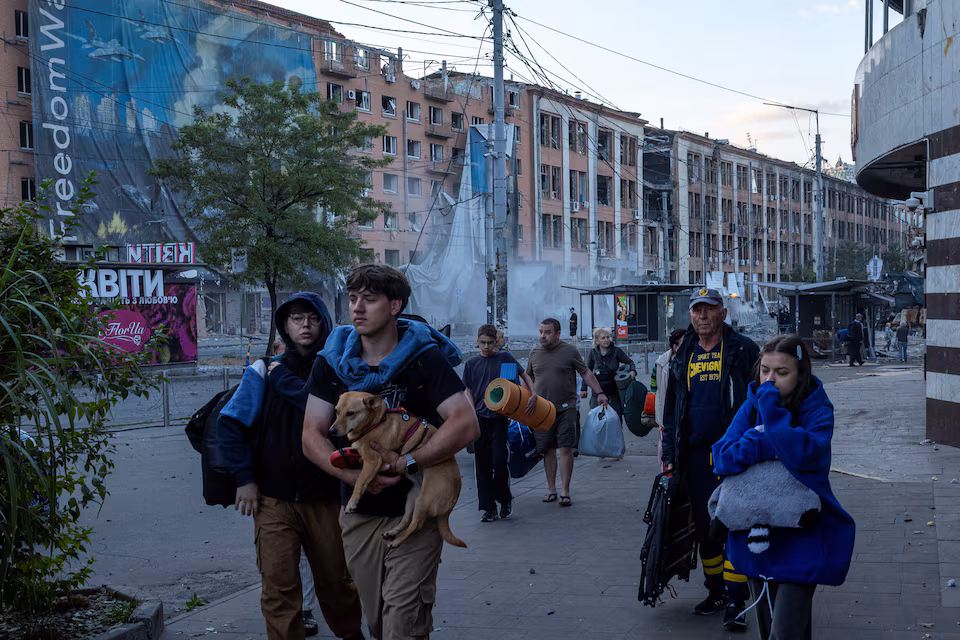 41 ракета і 125 дронів: масштаб нічного удару по Києвую. ФОТО Reuters