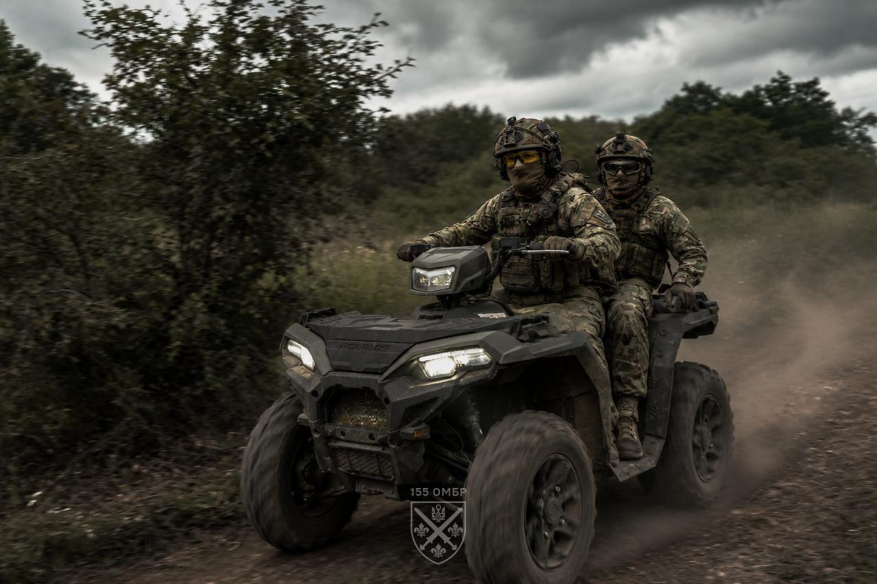 155 ОМБр відточує евакуацію на квадроциклах до рівня автоматизму