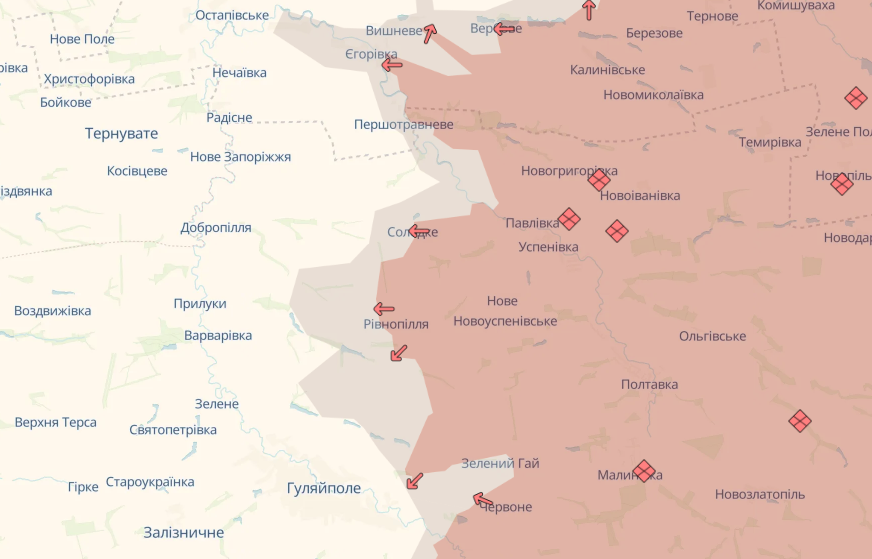 20 атак за добу: Сили оборони стримали наступ РФ на Гуляйпільському напрямку