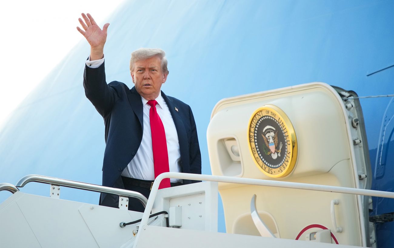 Біля літака Трампа помітили дрон: у Вест-Палм-Біч підняли вертольоти, аеропорт обмежив роботу