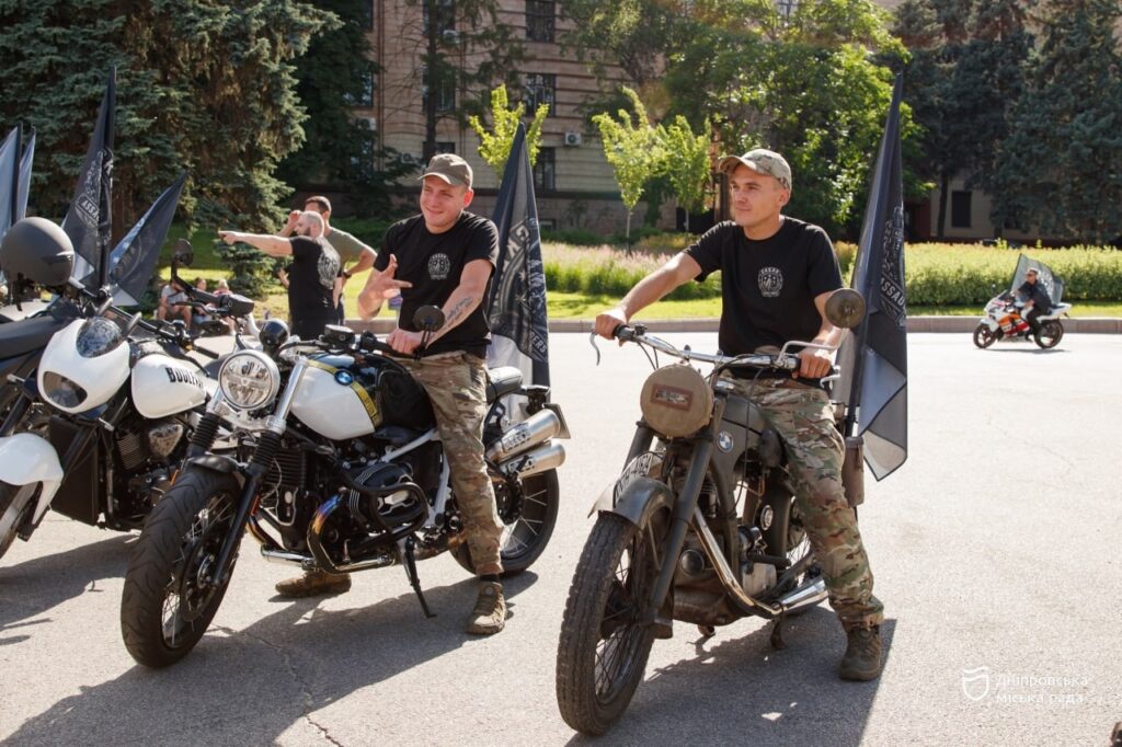 425 ОШП «Скеля» відкрив мотоклуб Assault Riders у Дніпрі