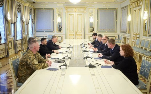 Зеленський зустрівся з міністром оборони Латвії: акцент на ППО, ракети та спільне виробництво дронів