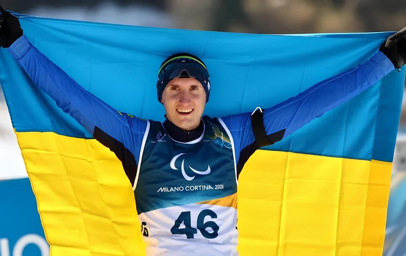 Українець Тарас Радь здобув третю медаль на Паралімпіаді-2026