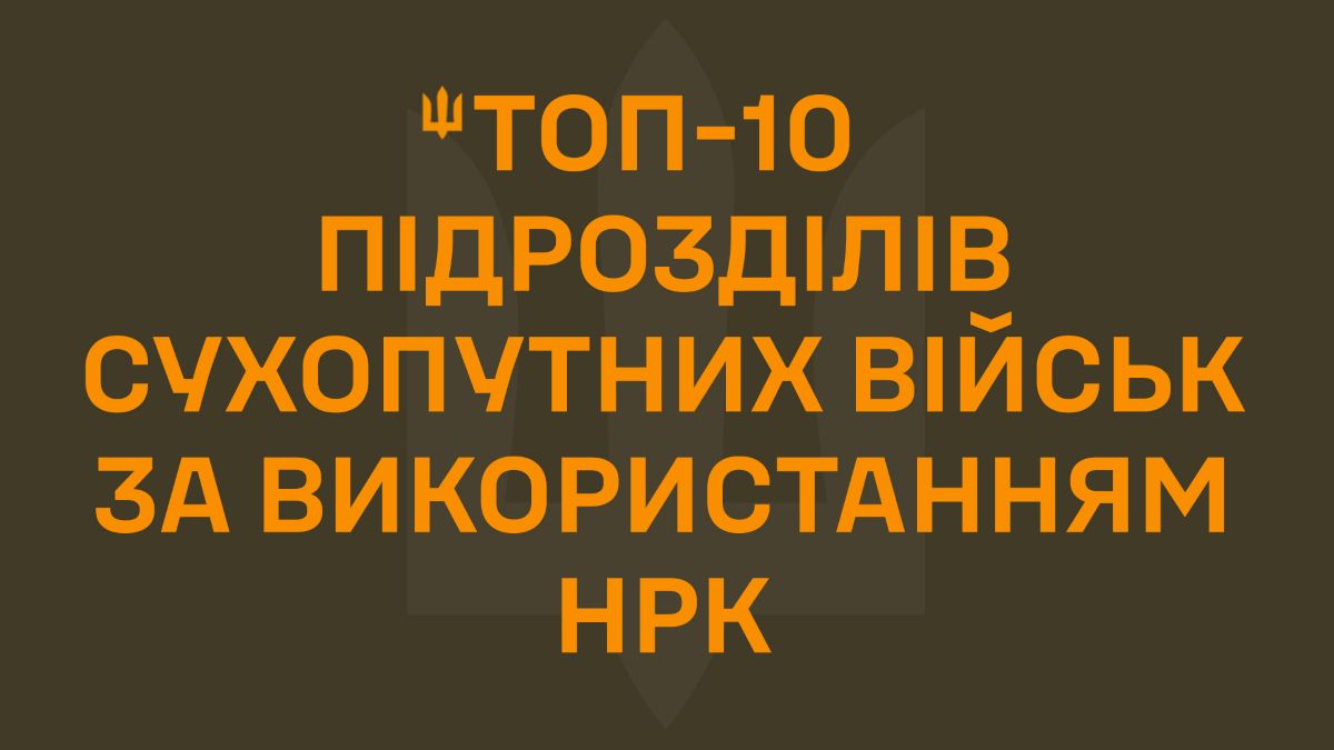 Полк «Скеля» очолив рейтинг Сухопутних військ за застосуванням НРК у березні 2026 року