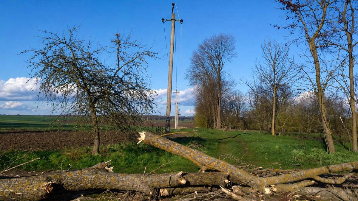 На Вінниччині через негоду знеструмлені понад 60 населених пунктів