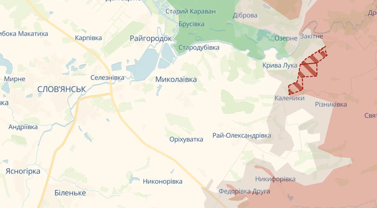 Фронт біля Слов’янська оживає: Deep State повідомив про просування росіян