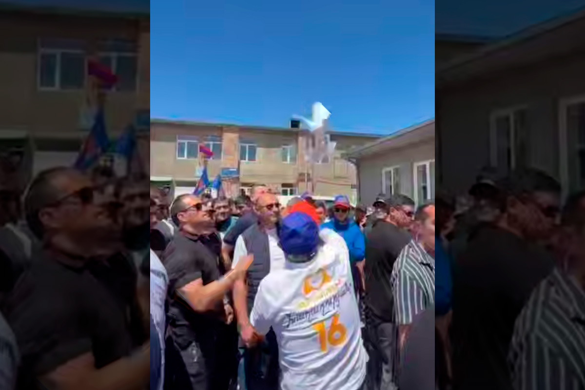 Голуб миру не полетів: Пашинян потрапив у символічний момент перед виборами. Фото