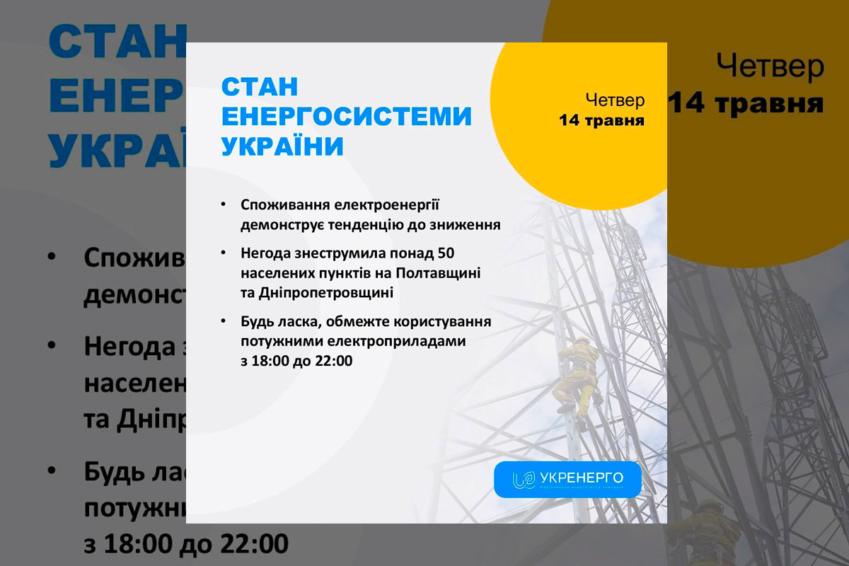 Київ та ще 11 областей залишилися без світла після нових ударів по енергетиці