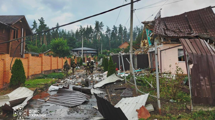 Київщина! Після удару по полігону пошкоджено 27 будинків і 44 автомобілі — Олійник