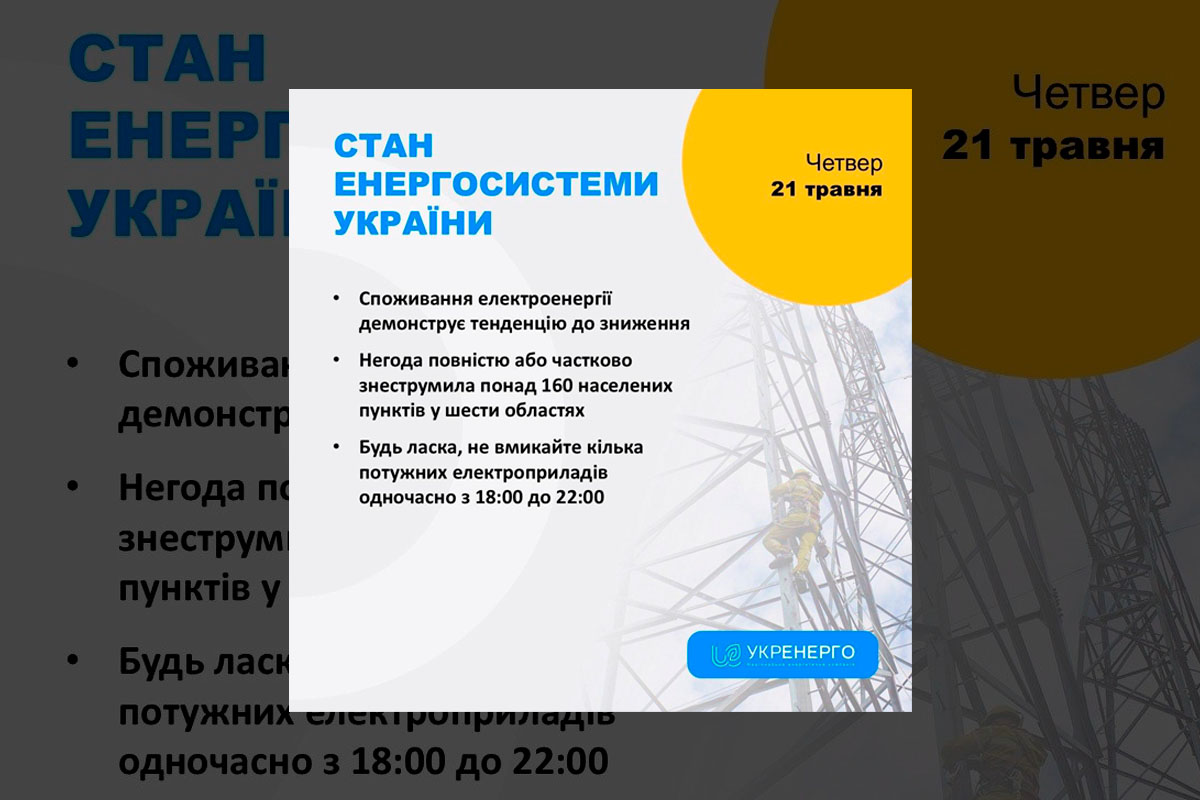 Негода залишила без світла сотні міст і сіл: де ситуація найгірша