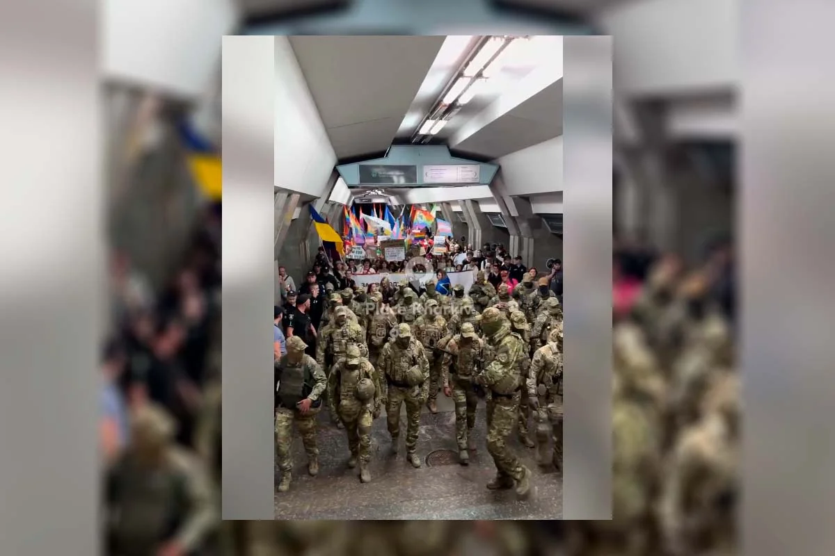 Почем місця?! У метро Харкова провели закритий ЛГБТ-прайд: учасників пустили лише за списками