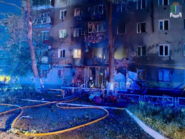 Вночі російська атака на Одещину: наслідки обстрілу в Ізмаїлі